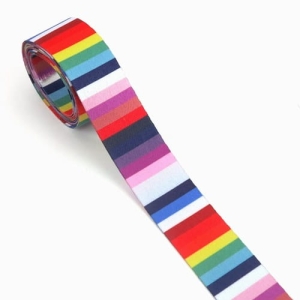 Taśma nośna 38 mm poliestrowa kolorowe pasy