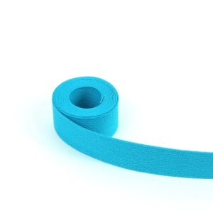 Taśma nośna 30 mm bawełniana turkusowa