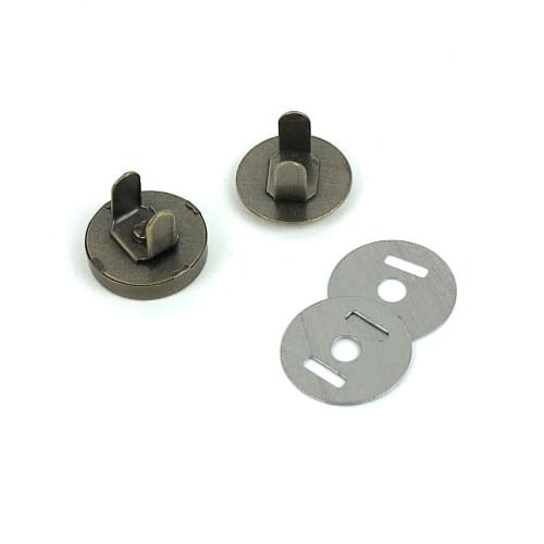 Magnes - zapięcie kolor stare złoto 18 mm