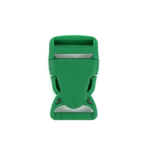 Klamra 30 mm (zapięcie) zielona rybka