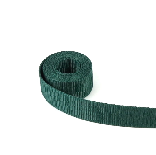Taśma nośna 30 mm zielona butelkowa
