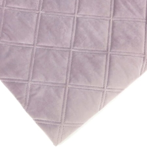 WELUR TAPICERSKI Riviera różowy brudny 62 pikowany - duży kwadrat