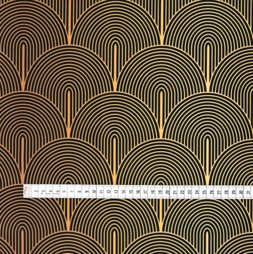 WELUR TAPICERSKI Art deco tęcza