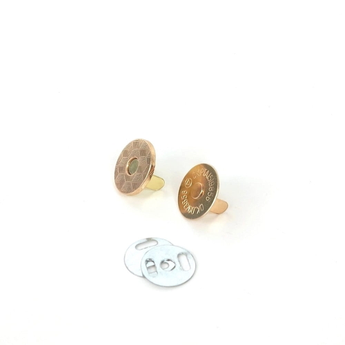 Magnes - zapięcie 18 mm kolor złoty