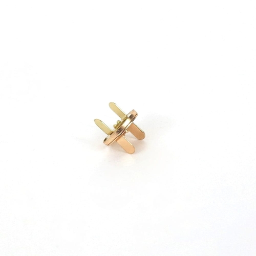 Magnes - zapięcie 18 mm kolor złoty