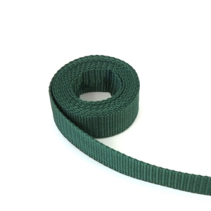 Taśma nośna 25 mm 100%PP zielona butelkowa