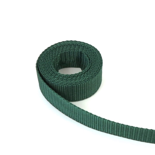 Taśma nośna 25 mm  zielona butelkowa
