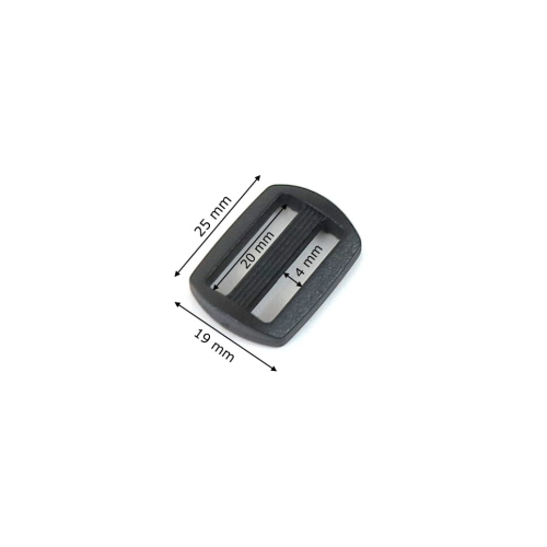 Regulator 20 mm plastikowy czarny