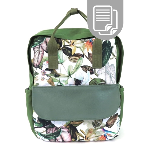 Wykrój A0- Plecak miejski Hugo