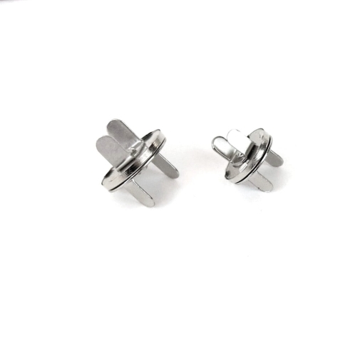 Magnes - zapięcie 14 mm kolor srebrny