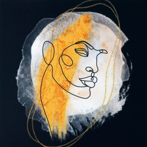 Panel wodoodporny 49x49 Twarz 4
