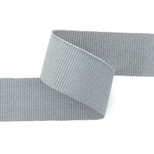 Taśma lamówkowa 20 mm poliestrowa jasnoszara