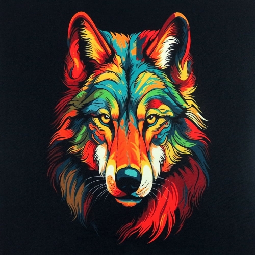 Panel wodoodporny 50x50 cm Wilk Roman [6-8]