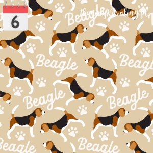 TKANINA WODOODPORNA OXFORD Beagle [6]