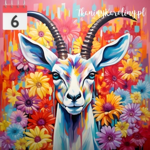 Panel wodoodporny 50x50cm Antylopa 2 [6]