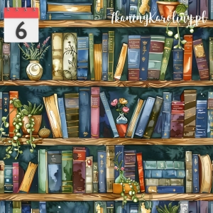 TKANINA WODOODPORNA OXFORD Książki 4 [6]