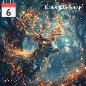 Panel wodoodporny 50x50cm Magiczny jeleń 7 [6]