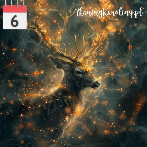 Panel wodoodporny 50x50cm Magiczny jeleń 13 [6]