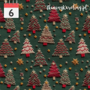 WELUR TAPICERSKI Haft choinki 2 [6]