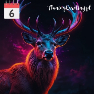 Panel welurowy Jeleń Złośnik [6]