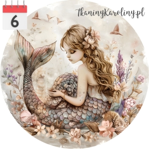 Panel wodoodporny okrągły Syrenka 6 [6]