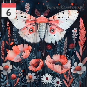 Panel welurowy Motyl nocny 12 [6]