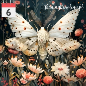 Panel welurowy Motyl nocny 7 [6]