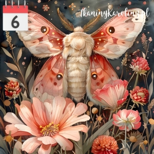 Panel wodoodporny 50x50cm Motyl nocny 18 [6]