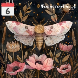 Panel wodoodporny 50x50cm Motyl nocny 17 [6]