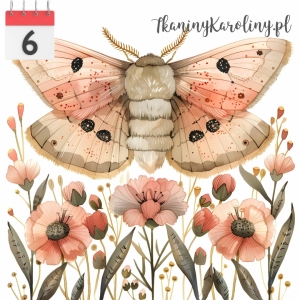 Panel wodoodporny 50x50cm Motyl nocny 8 [6]
