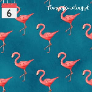 SOFTSHELL WODOODPORNY Flamingi [6]