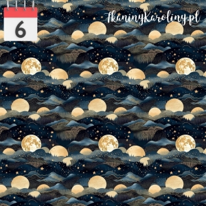 SOFTSHELL WODOODPORNY Nocne niebo z gwiazdami [6]