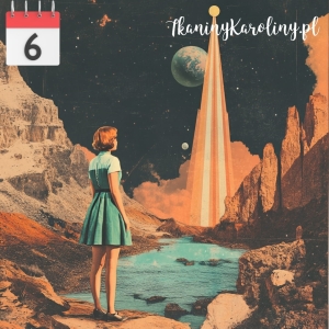 Panel welurowy Retro planeta [6]