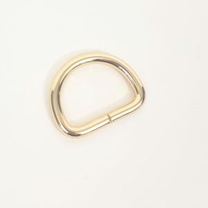 Półkole / uchwyt 25*19*4 mm kolor złoty