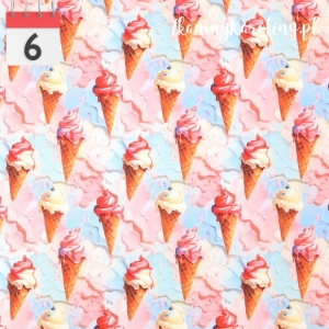 TKANINA WODOODPORNA Lody [6]