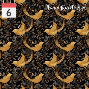 OD RĘKI TKANINA WODOODPORNA OXFORD Rajskie ptaki