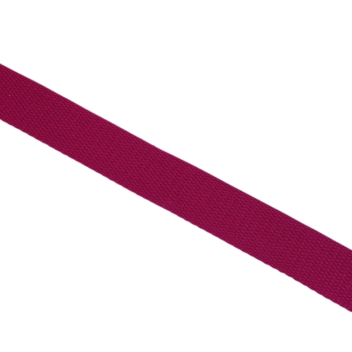 Taśma nośna 30 mm poliestrowo - bawełniana bordowa