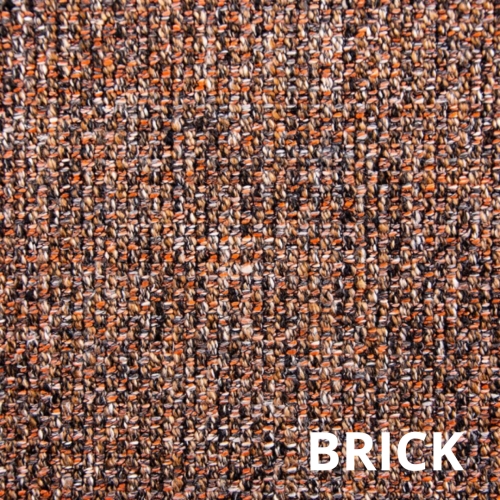 Padova Tkanina tapicerska pleciona Brick