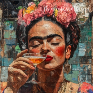 Panel welurowy - Frida z efektem spękań [6-8]