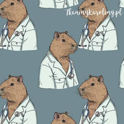 WELUR TAPICERSKI - Doktor Kapibara [6-8]
