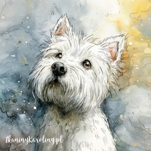 Panel wodoodporny Westie malowany