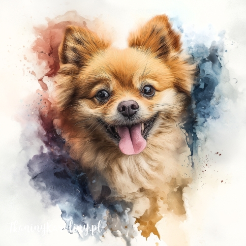 Panel wodoodporny Pomeranian 3 malowany