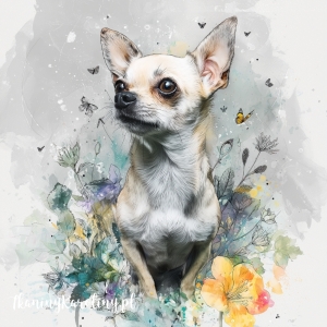 Panel wodoodporny Chihuahua 1 malowany [6-8]