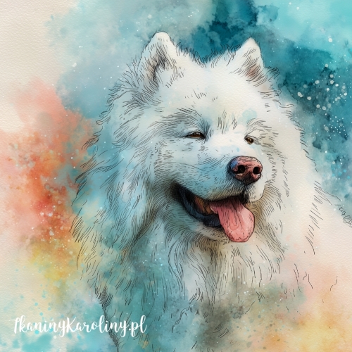 Panel wodoodporny Samoyed 3 malowany