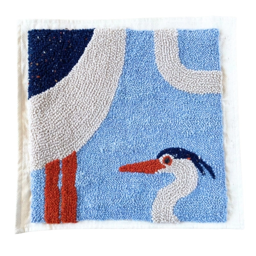 Panel dekoracyjny CZAPLA 40x40 cm