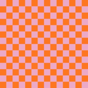 TKANINA WODOODPORNA OXFORD Kratka 2 cm - pomarańczowo - różowa jasna [6-8]