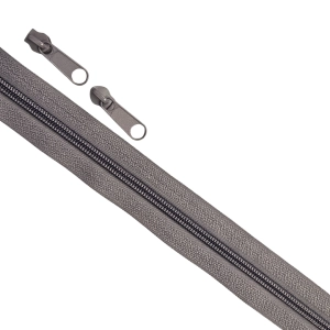 Taśma suwakowa spiralna 5 mm szary 134