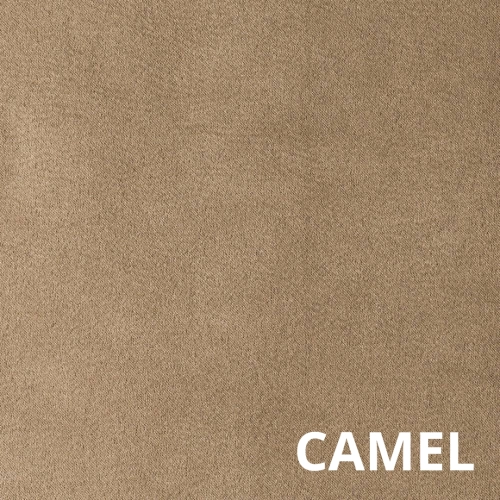 Munich Suede Tkanina tapicerska zamszowa Camel