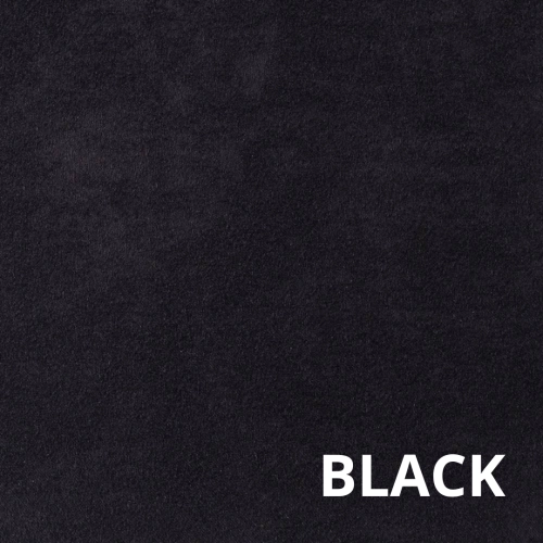 Munich Suede Tkanina tapicerska zamszowa Black