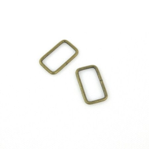 Prostokąt / uchwyt 30*15*3 mm kolor stare złoto (cienki)